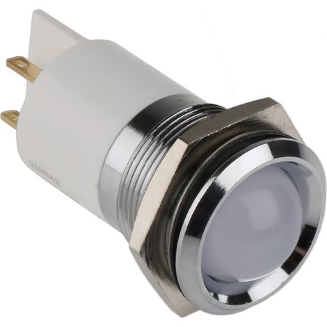 Voyant LED lumineux RS PRO, dia. 22mm, 24V c.c. ( Prix pour 1 )