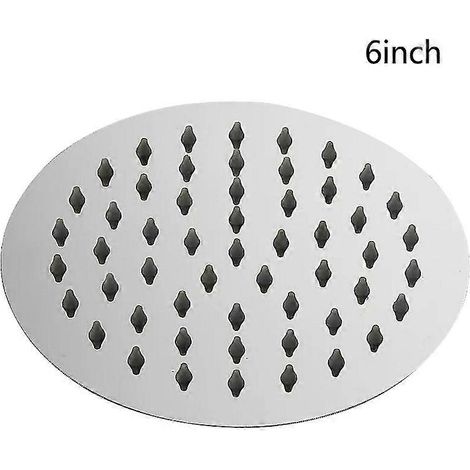 Runder/eckiger Duschkopf aus Edelstahl, Badewannenarmatur, Regendusche für Heizung (1/5)