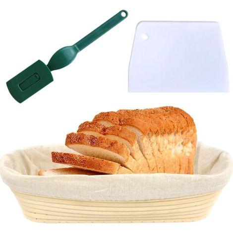 Gärschalen für Sauerteigbrot – ovaler Gärkorb (1/5)