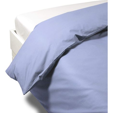Parure de lit 4 pièces en 100% coton Housse Couette Douce et Elégante, Lavable et Facile d’Entretien Housse de Couette 200x200 et Autres Tailles (1/2)