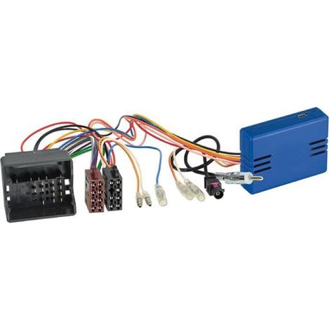 Adnauto – Kit bus CAN Mercedes/VW Quadlock – Adaptateur pour radio OEM – Connecteur d'antenne Fakra/DIN – Compatible avec modèles 2004-2018