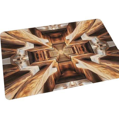 Tapis de porte d'illusion d'optique 3D, pour décors d'entrée,-L (1/2)