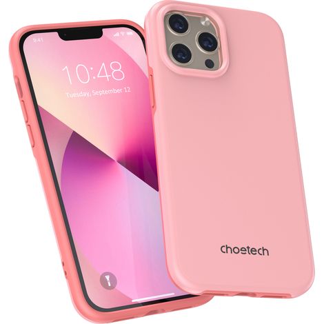 Custodia anti-caduta MFM per iPhone 13 Pro, colore rosa (1/5)