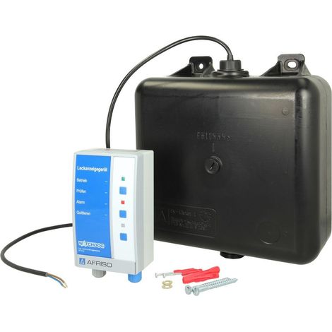 Le Sanitaire – Détecteur de fuite Afriso LAG-14 ER – Alimentation 230V – Alarme optique/acoustique – Protection contre interférences – Pour réservoirs à double paroi
