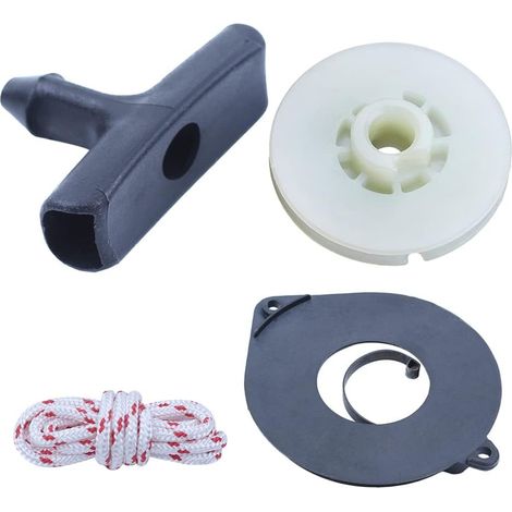 Kit de réparation de ressort de poulie de lanceur à rappel pour tronçonneuse Husqvarna 435, 540057502, 540 05 75 02, 504597101, 504 59 71-01, 579427901, 579 42 79 01 (1/5)