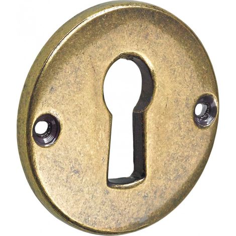 Hettich Schlüsselschild brüniert Ø30 mm brüniert Ø 30 mm Möbelbeschläge (1/2)