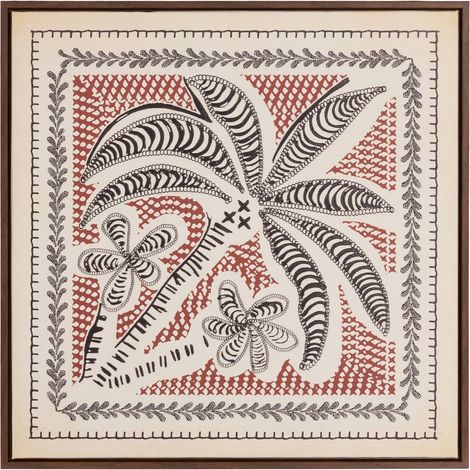 Leinwand „Véro“, quadratisch, 48 x 48 cm - (1/5)