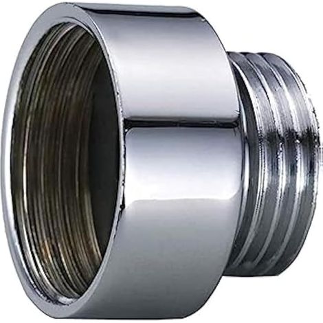 3pcs adaptateur de tuyau chromé 26mm intérieur fin 22mm extérieur fin connecteur de tuyau de douche connecteur de robinet connecteur de tuyau réduit mitigeur de bras de douche (1/5)