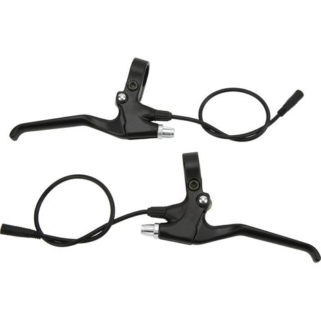 Paar Bremshebel aus Aluminiumlegierung für Elektrofahrräder mit wasserdichtem Stecker (1/5)