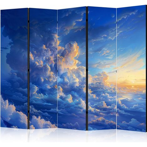 Paravent décoratif artgeist 225 x 172 cm toile flizelin bois