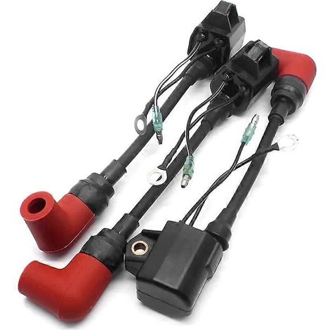 Bobine d'allumage en 3 parties compatible avec les moteurs hors-bord deux temps de 60, 70, 75, 85 et 90 ch. 697-85570-00 (1/5)