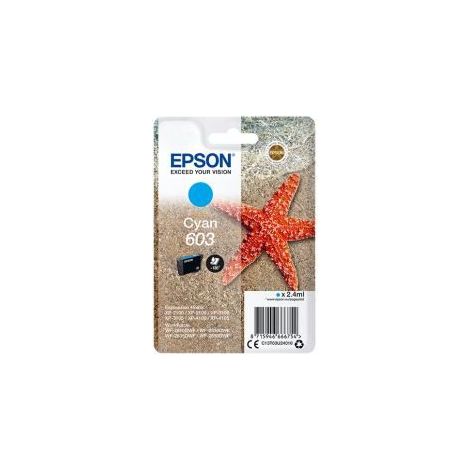 Cartucho de Tinta Original Epson 603 Cian (1/4)