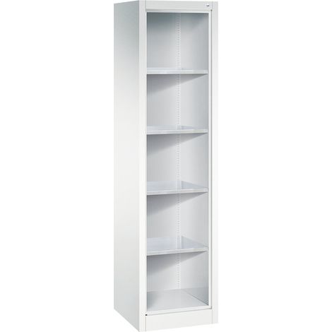 C+P, Armoire ouverte, avec 4 tablettes galvanisées, h x l x p