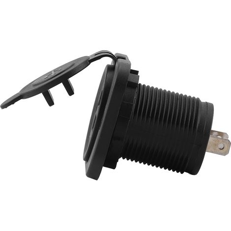 Prise adaptateur allume-cigare 12V double port USB chargeur voiture prise de courant fume-cigare (1/5)