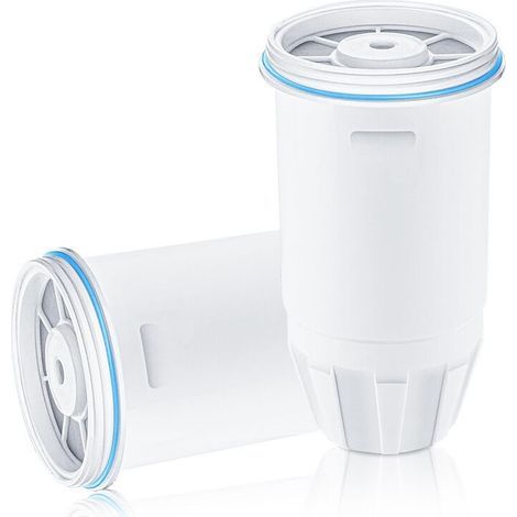 Filtre à eau de rechange pour carafes Zero, lot de 2. Filtres à eau compatibles avec les carafes Zero ZR-001, ZR-017, ZR-004, ZP-006, ZD-013 et ZS-008.