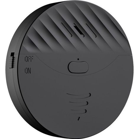 Alarme intelligente WiFi Tuya 130 dB pour portes et fenêtres, capteur de vibrations, alerte de sécurité, compatible avec Smart Life (noir) (1/5)