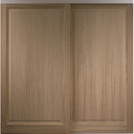 Placard 2 Vantaux Mural En Hêtre H120 X L63 Cm Gd Menuiseries