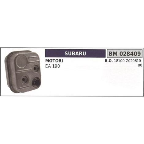 SUBARU silenciador cortacésped EA 190 028409