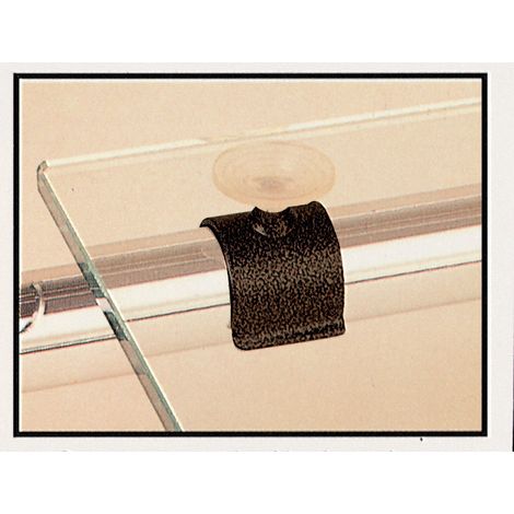SUPPORTO C/VENT. X TUBO VERN. NERO(FIG.7)- 10,0 pz