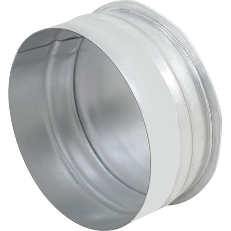 Couvercle de tuyau de ventilation pour conduit de cheminée en métal galvanisé capuchon d extrémité rond bouchon climatiseur mobile (ID 250mm) (1/5)