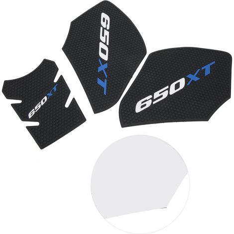 Autocollant protection réservoir moto SUZUKI V-STROM 650 2017-2019, décalcomanie latérale antidérapante, kit adhésif résistant, noir mat, accessoire personnalisé. (1/5)
