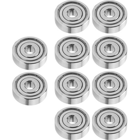 10 roulements à billes miniatures en acier inoxydable pour composants d'installations à grande vitesse S6300ZZ 35x10x11 mm