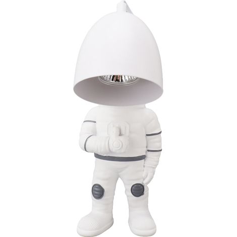 Lampe chauffe-bougie de table, décoration de chevet, style astronaute, intensité variable, diffuseur d'huiles essentielles, prise UE 110-220 V (1/5)