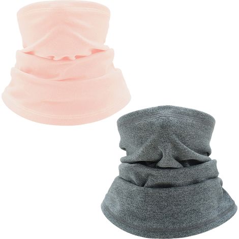 Gaiter Col - Polyesther Polaire - Pour Activités Extérieures Hiver Printemps Automne - 2 Pièces (1/5)