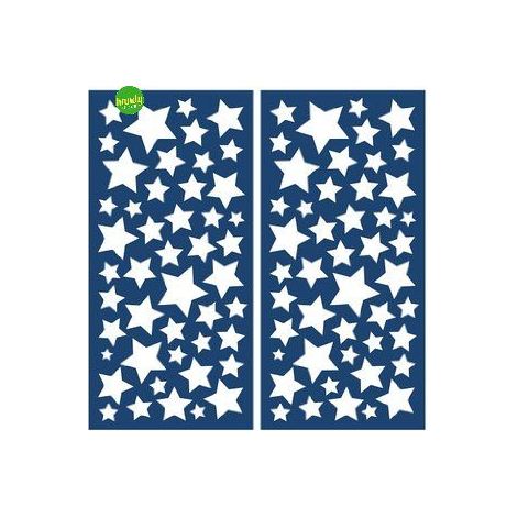 Sticker stars Crearreda adesivo murale frasi famose 15x31 cm