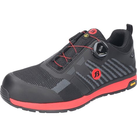 Bata Industrials Bata Sicherheitshalbschuh Radiance Vibe S3 ESD Gr. 35 schwarz-rot (1/3)