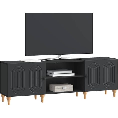 Maison Exclusive - Mobile TV Nero 150 x 31 x 50 cm Legno ingegnerizzato