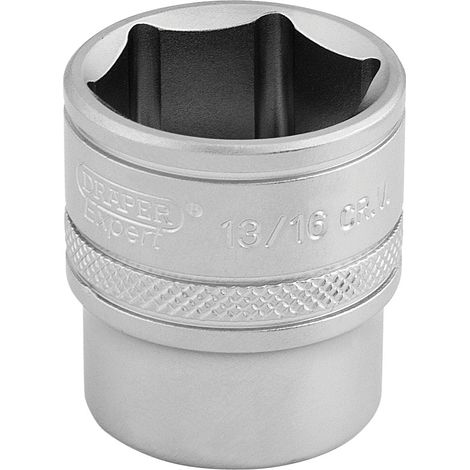 Draper 16575 Draper Expert 6 Point Imperial Socket, 3/8"" Sq. Dr., 13/16 (1/5)