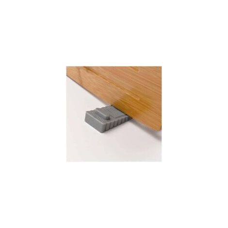 Juego de 2 topes/cuñas para puertas en color negro - Crezuo (1/2)