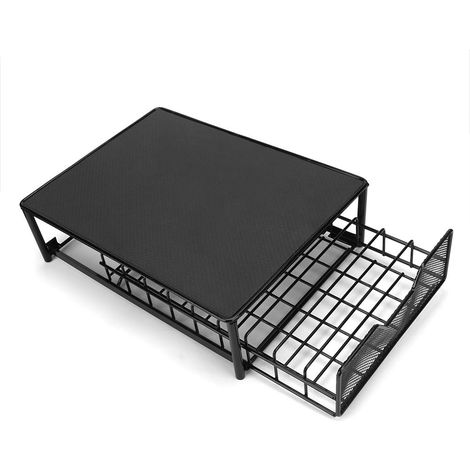 Tiroir de Rangement pour Capsules Porte-dosettes de Café Distributeur pour 54 Capsules Support pour Machine à Café Porte-capsules Café Grande Capacité Pratique (1/5)