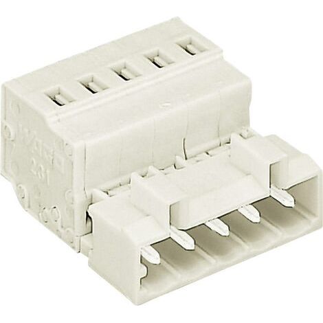 WAGO Buchsengehäuse-Kabel 721 Polzahl Gesamt 3 Rastermaß: 5 mm 721-603 1 St. (1/5)