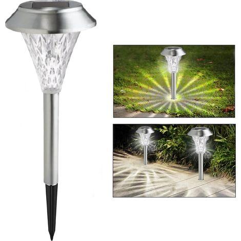 Picchetto Faretto LED Solare Da Giardino Lampada LED Segnapasso BO405 (1/5)