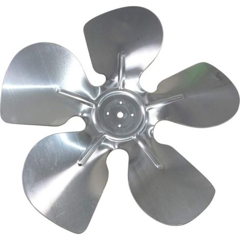 Hélice Pale de Ventilateur en Aluminium Ø254mm 28° -Pression - Gauche - C43418 (1/3)