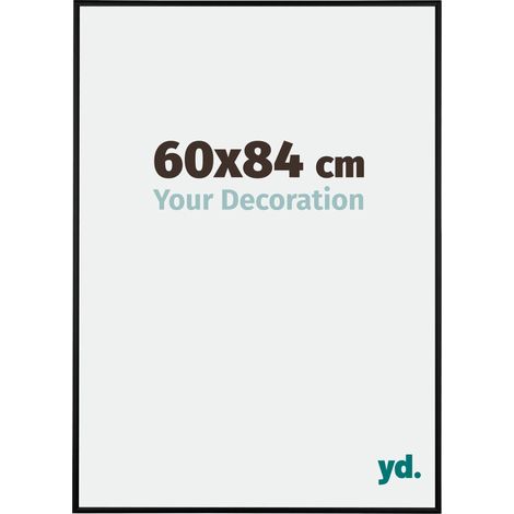yd. - Cadre photo 60x84 - Noir Mat - Aluminium - Kent (1/5)