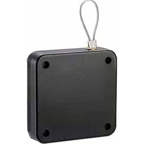Ferme Porte Automatique,Ferme-Porte Silencieux à Cordon,Porte Coulissante Tampon MéNager Porte Coulissante,Pas De PoinçOnnage,Portant Environ 20 Kg,Ferme-Porte RéGlable,Fermeture Automatique