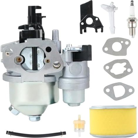 Compatible avec le carburateur 18 853 16-S avec kit de mise au point pour moteur Kohler SH265 6,5 ch série 3000 196 cc, remplace 18 853 05-S, 18 853 06-S, 18 853 12-S (1/4)