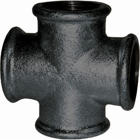 Kreuz 90° weiblich 26x34 schwarz