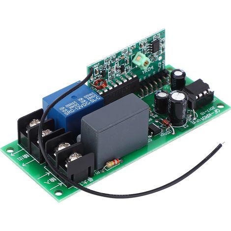 Module de relais de commande à distance sans fil QF KR01, 220 V CA, avec télécommande (1/5)