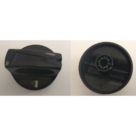Mando cocina Teka gas encimera negro c/e (corto)