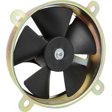 12V-Kühlerlüfter, elektrisch, 15 cm (6 Zoll), reversibel, passend für Quad, Dirt Bike und ATV mit 150 cm³ und 200 cm³ Hubraum. (1/5)