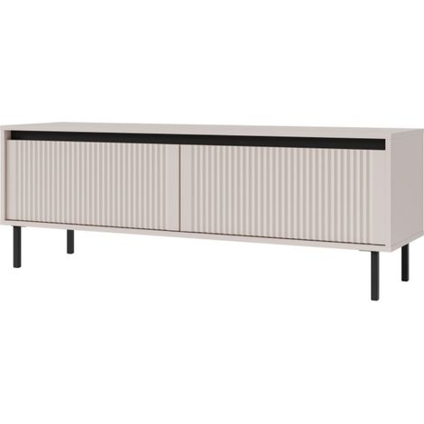 Meuble TV Osaka cachemire - 140 x 50 x 40 cm (1/2)