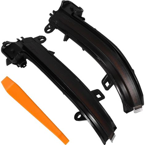 Feux de Rétroviseur Extérieurs pour Voiture Clignotants Intégrés Éclairage LED Lampe de Rétroviseur Indicateurs Feux de Compatible avec Accessoires Auto (1/5)