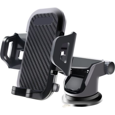 (ventouse ordinaire)Support Téléphone Voiture [Compatible avec les étuis épais] Porte Telephone Voiture Rotatif à 360 Degrés pour Grille D'aération de Accessoire Voiture (1/5)