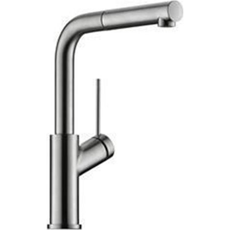 Naber LINEA Küchenarmatur Mio 4 mit ausziehbarem Auslauf chrom Hochdruck (1/3)