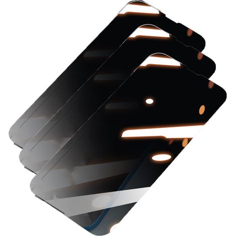 Protecteur D Ecran De Confidentialite - Verre Trempé Pour iPhone 14 - Installation Facile - Lot De 3