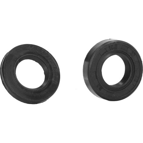 Lot de 2 joints d'huile en caoutchouc pour moteurs 2 temps 49cc, 50cc, 66cc et 80cc. (1/5)